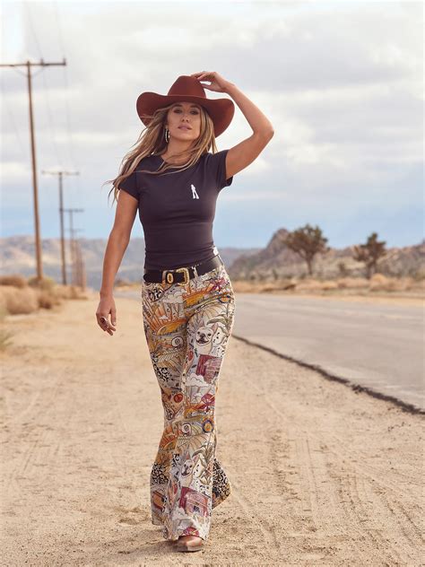 Wrangler x Lainey Wilson Life of Lainey Bell Bottoms